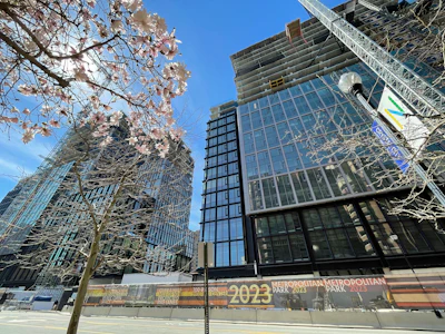 The Amazon HQ2 building was constructed with CarbonCure concrete.