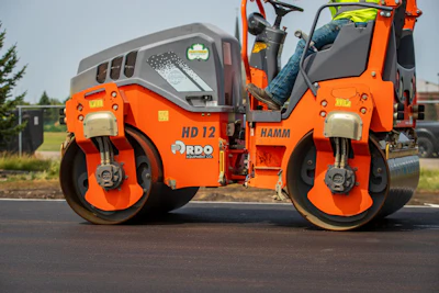 Hamm Rollers Paving