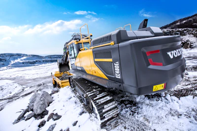 Volvo Ec480 E Excavator Winter
