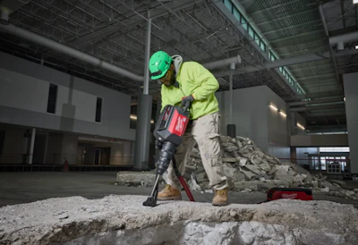 MX FUEL 27-pound SDS Max demolition hammer