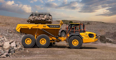 Volvo A60 Articulated Truck 2324x1200