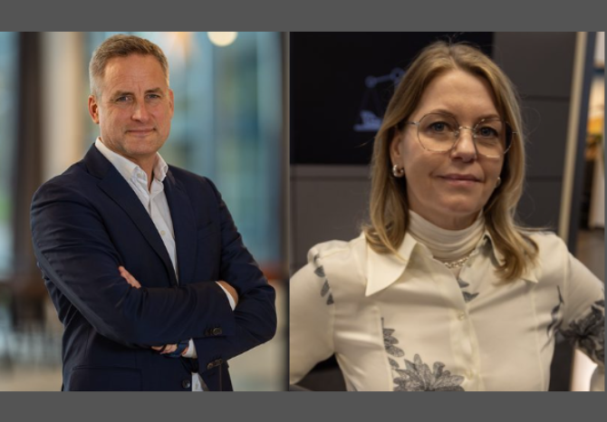 Christian Hallbj&ouml;rner and Malin Norman