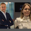 Christian Hallbjörner and Malin Norman