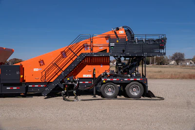 Bergkamp Mobile Mix Plant