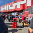 Inside the Hilti booth during World of Concrete 2026