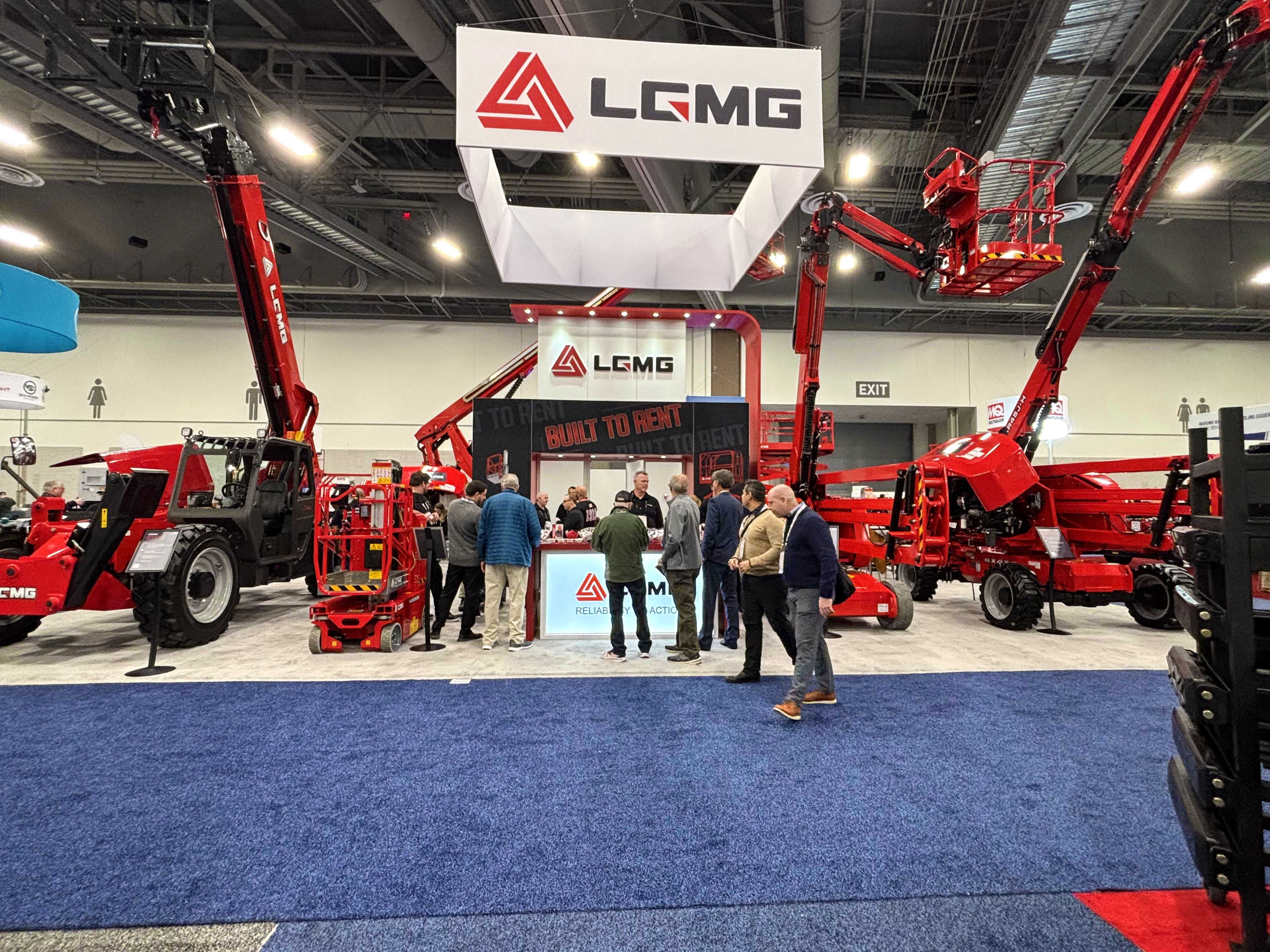 Lgmg North America Puts Rental Fleets First At The Ara Show With New Access And Material Handling Equipment