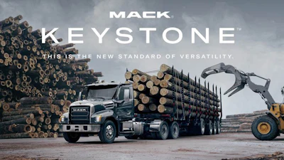 The Mack Keystone vocational tractor is expected to be available for order in Q3 of 2026.