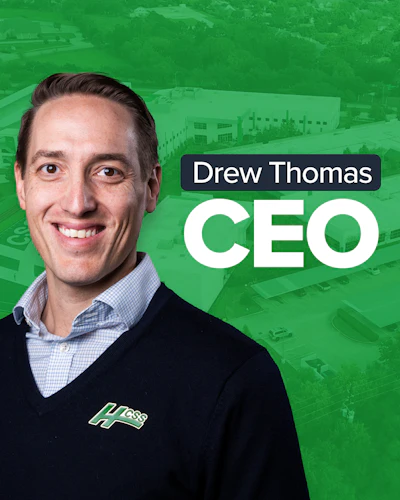 Newly-named CEO, Drew Thomas